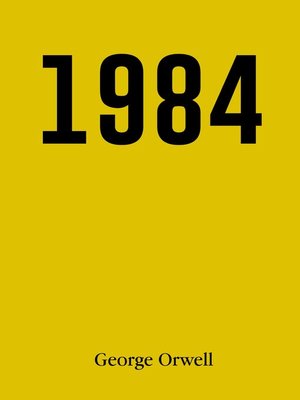 cover image of 1984 (English Edition)